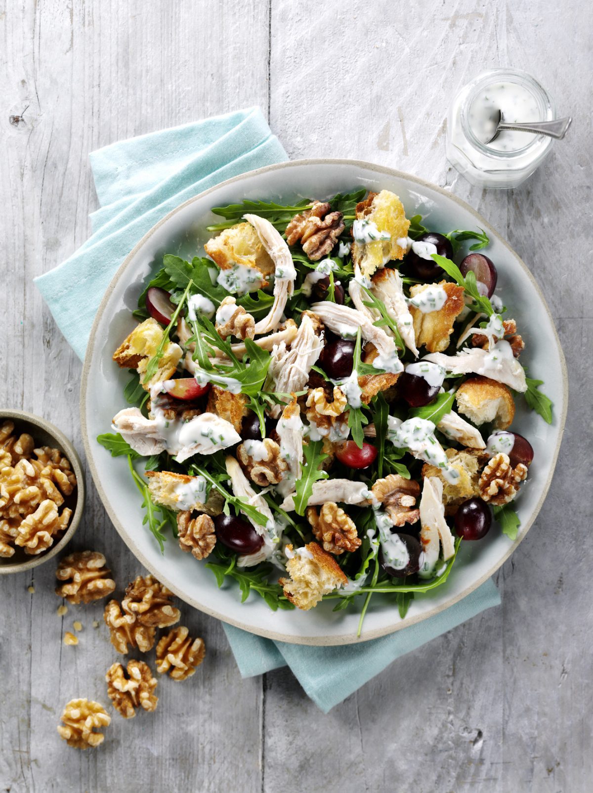 Chicken, California Walnut & Grape Salad California Walnuts