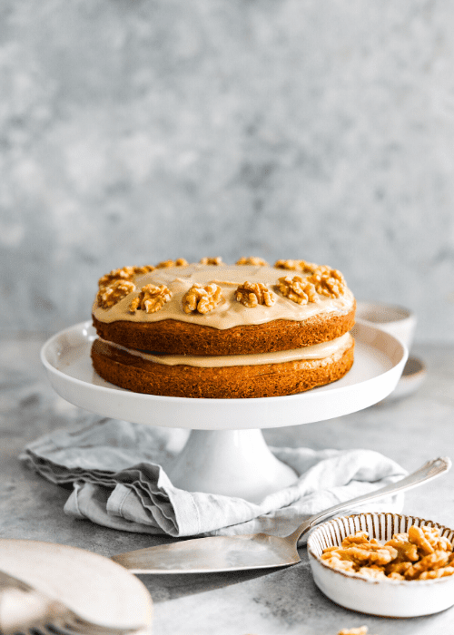 Coffee Walnut Layer Cake Recipe - NYT Cooking