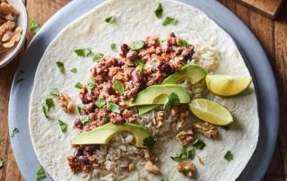 California Chilli, Rice & Avocado Burritos