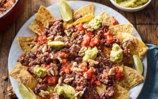 California Walnuts Chilli Nachos