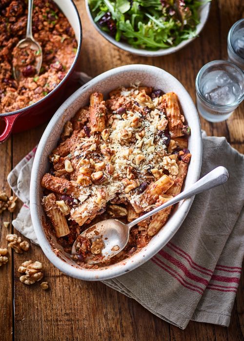 California Walnuts Chilli Pasta Bake