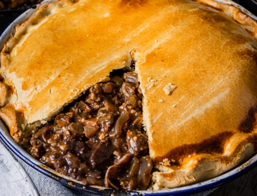 Walnut Mince and Ale Pie