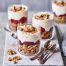 Quick Walnut Trifle served in Cups