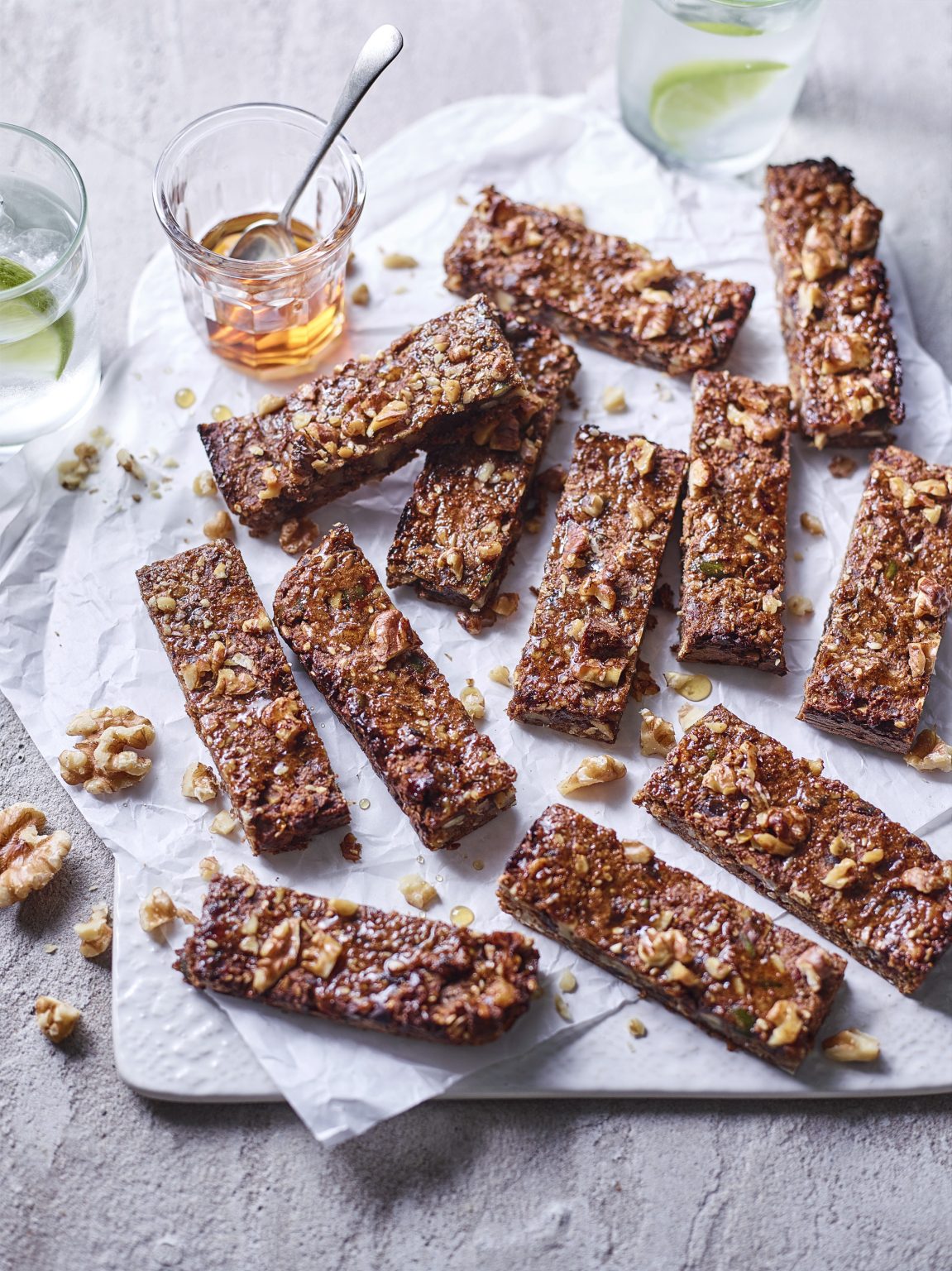 Seeded Date & California Walnut Protein Bars California Walnuts