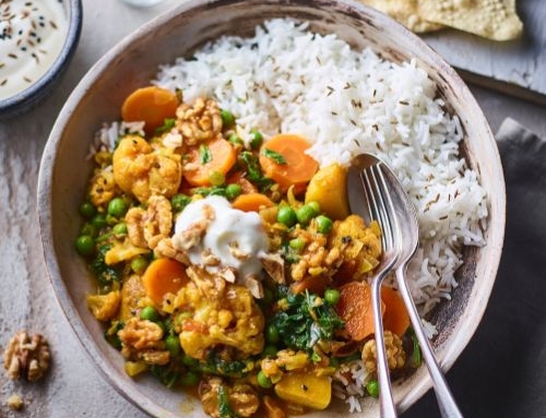 Vegetable and Walnut Curry