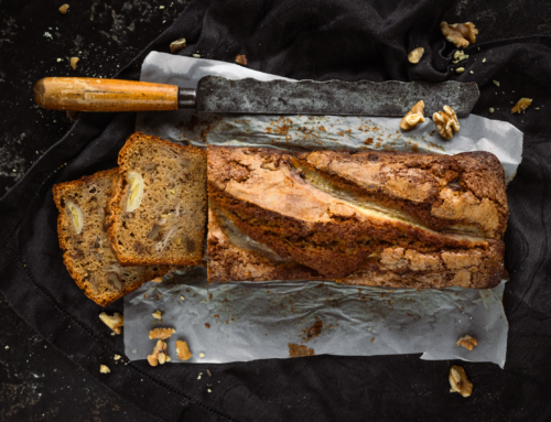 California walnut banana bread