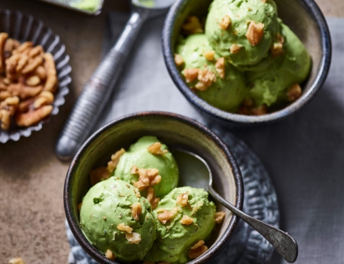 Matcha & California Walnut Frozen Yoghurt