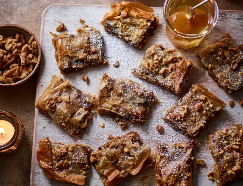 Filo Traybake Ginger Mince Pies