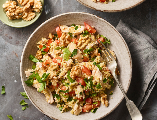 California Walnut & Herb Tabbouleh with Roast Chicken