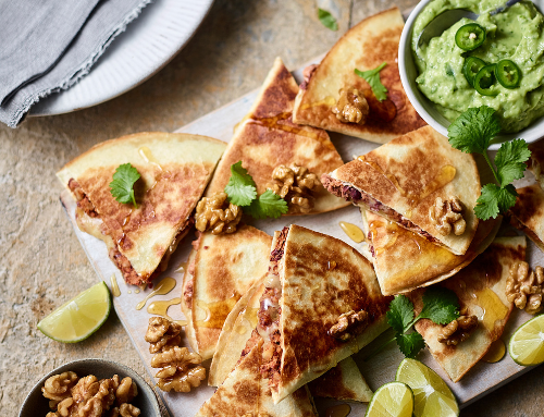 Crispy Walnut Mince Tacos With Avocado Salsa